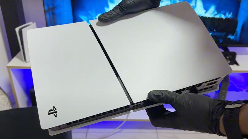 mantenimiento exterior de consola PS5