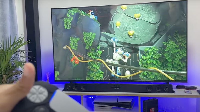 Jugando en PS5 Slim