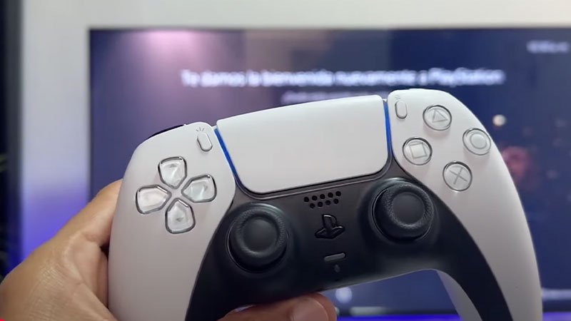 Mando PS5 Slim con retroalimentación háptica