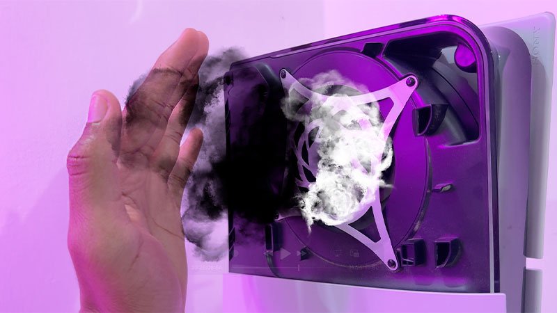 temperatura de ps5 slim