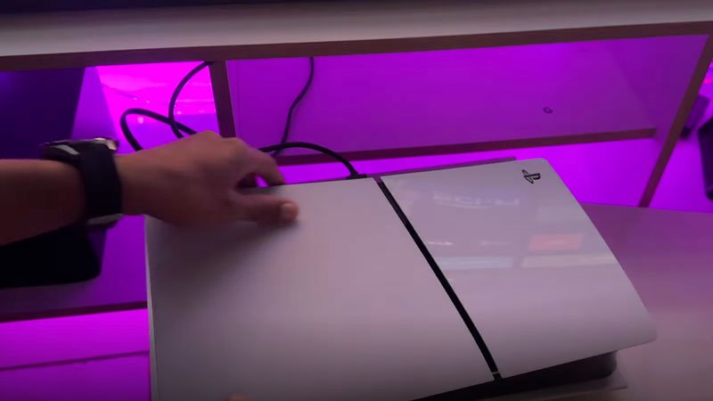 ps5 en horizontal