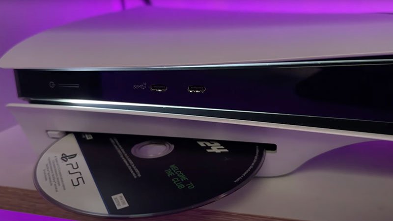 Error al insertar disco para encender la PS5