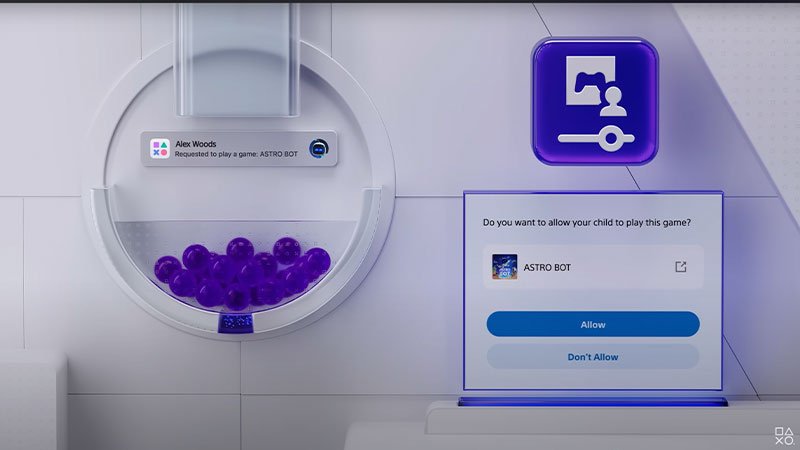 Nueva App PlayStation Family: Controla tu PS5 y cuida a tu familia gamer 7 Ejemplo de notificación en PlayStation Family App para aprobar acceso a un juego infantil.